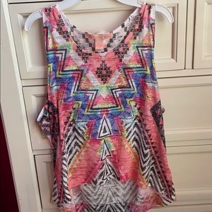 aztec print tank (S)